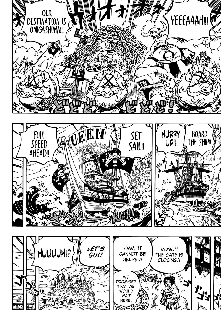 One Piece, Chapter 947 - Queen