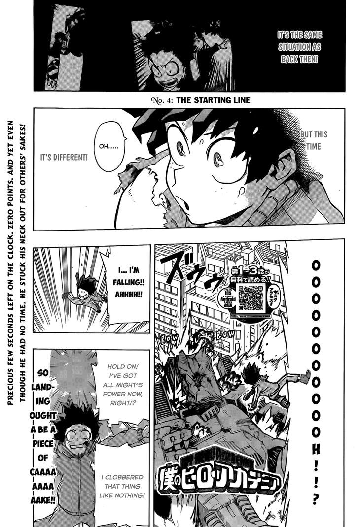 My Hero Academia, Chapter 4 - The Starting Line image 03