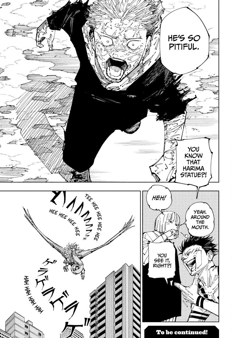 Jujutsu Kaisen, Chapter 215 image 19