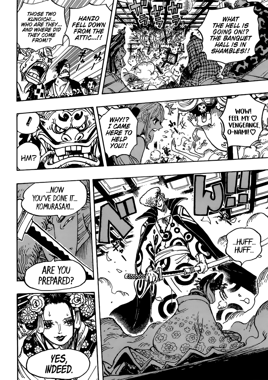 One Piece, Chapter 933 - A Samurai