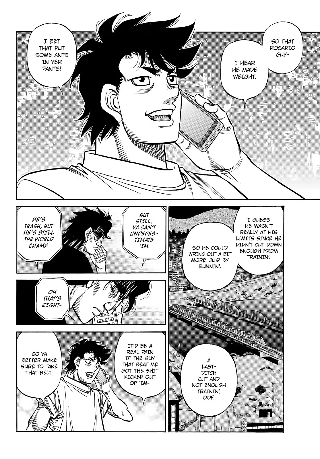 Hajime no Ippo, Chapter 1448 Encouragement on the Eve of image 11