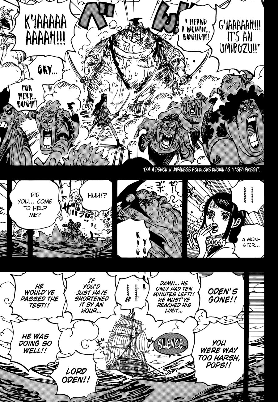 One Piece, Chapter 964 - Oden