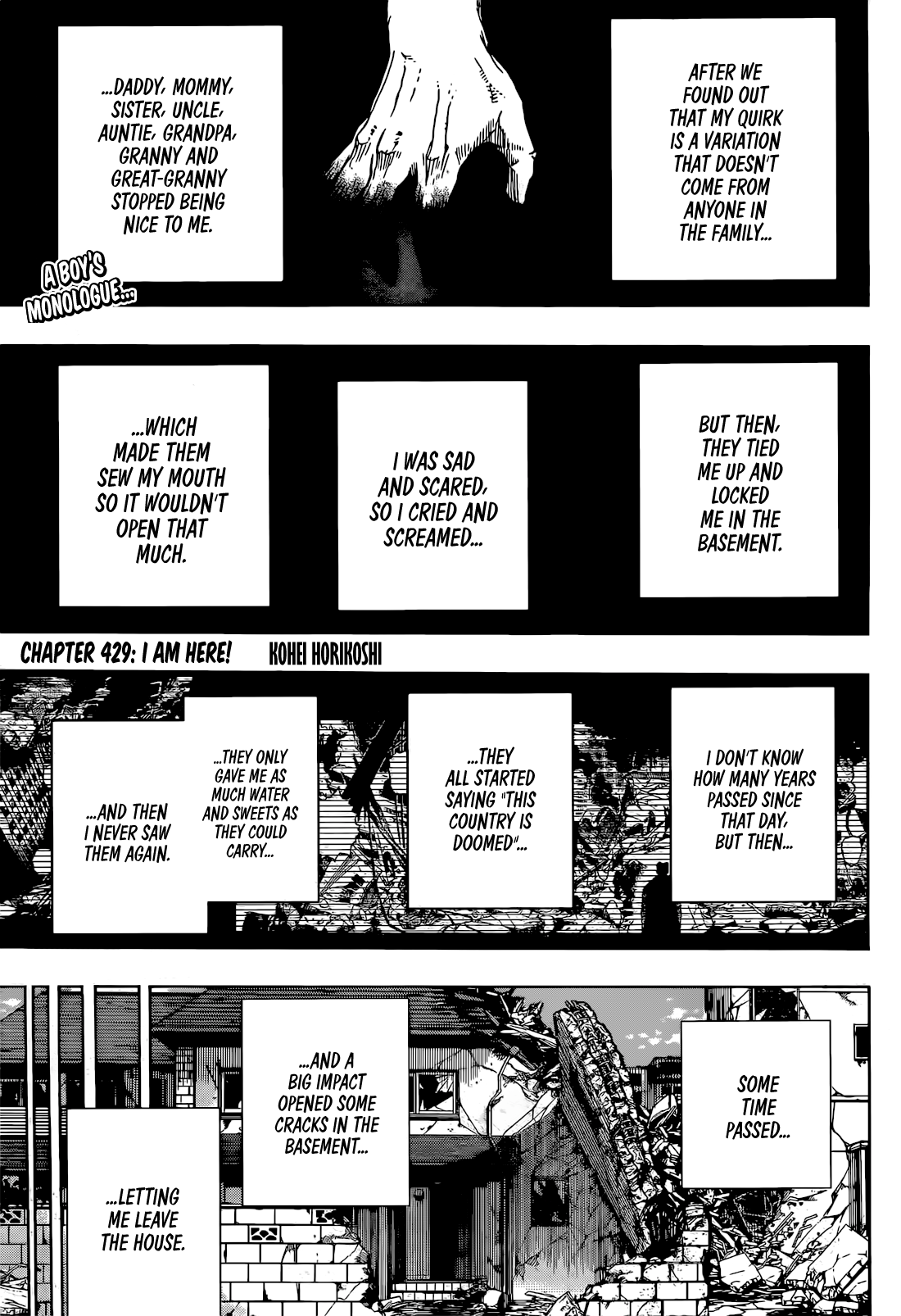 My Hero Academia, Chapter 429 image 04