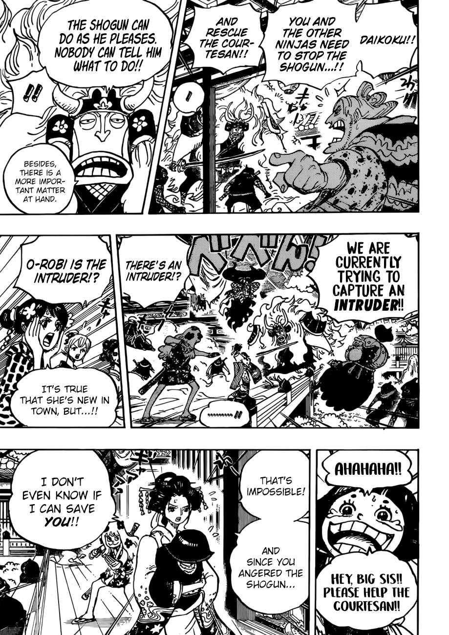 One Piece, Chapter 933 - A Samurai