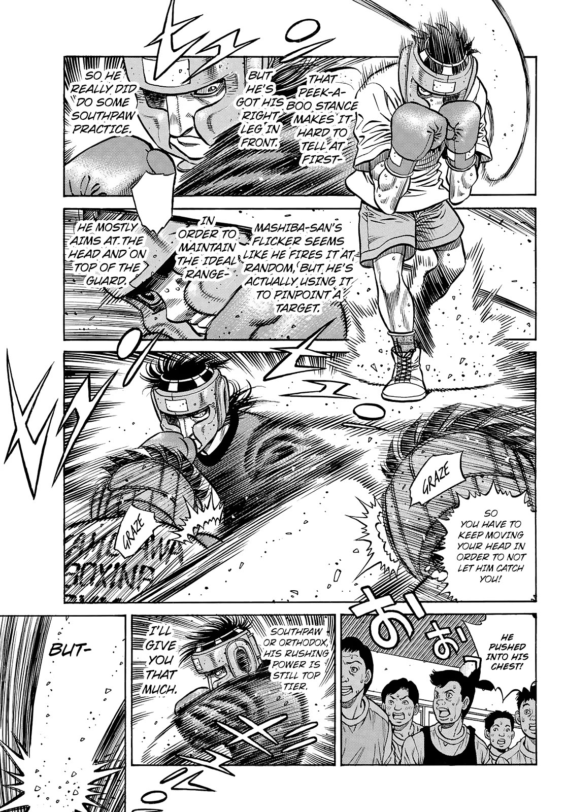 Hajime no Ippo, Chapter 1435 His Sparring Partner is a Southpaw image 07