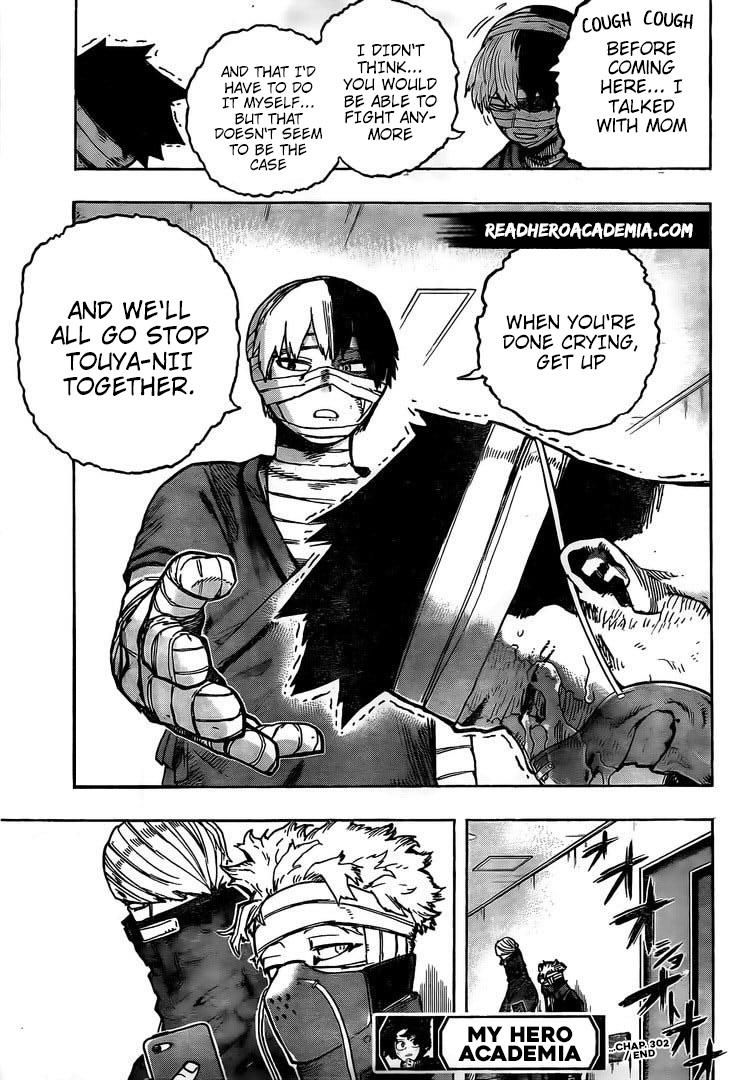 My Hero Academia, Chapter 302 image 16