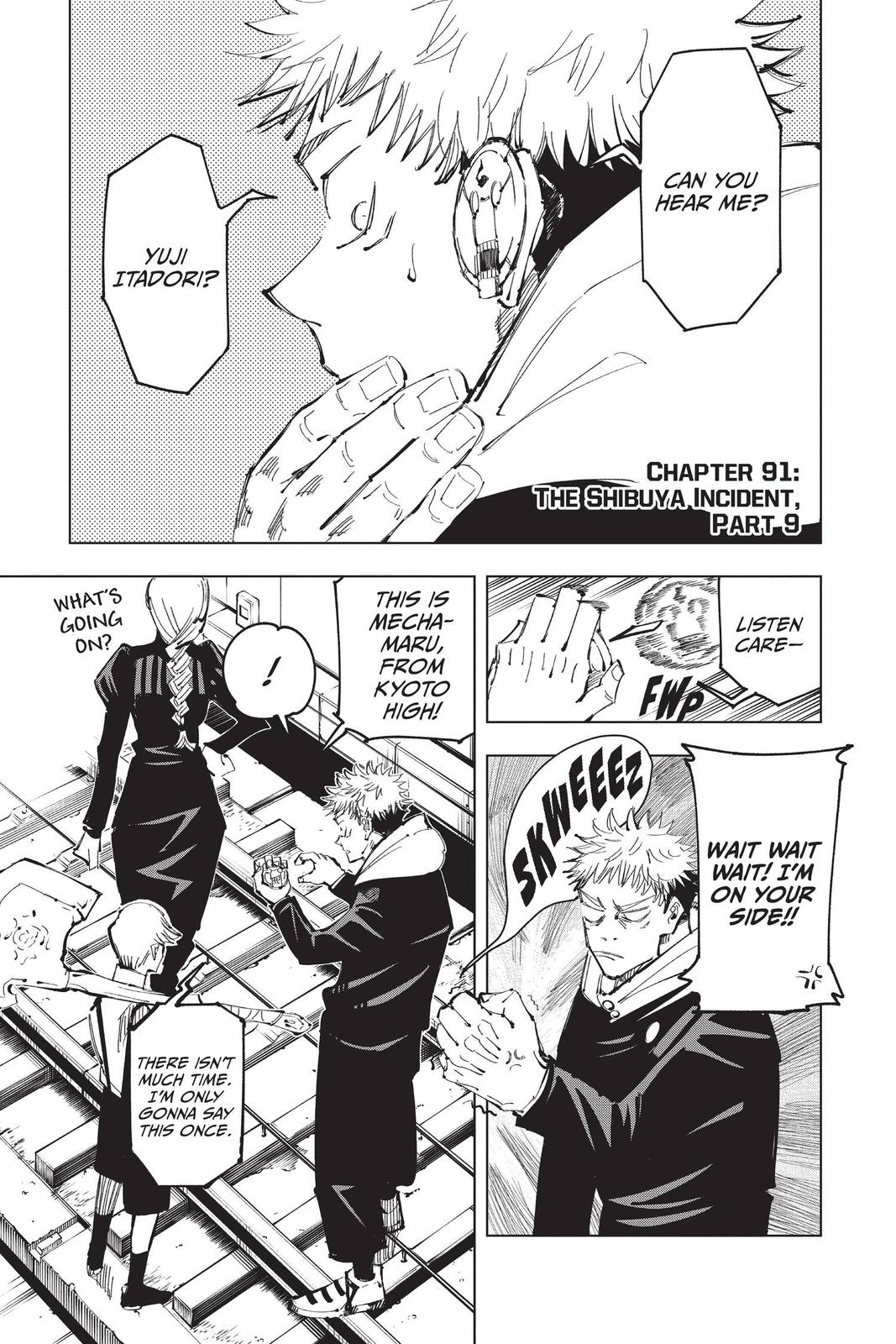 Jujutsu Kaisen, Chapter 91 image 01