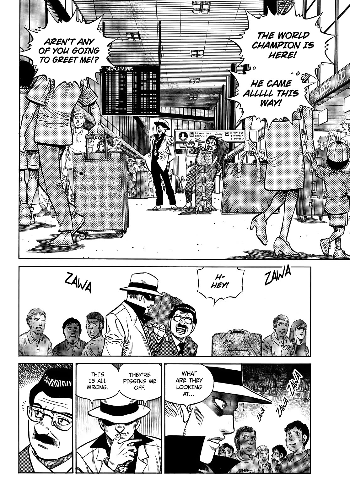 Hajime no Ippo, Chapter 1446 Round 1446 Rosario Arrives in Japan image 07