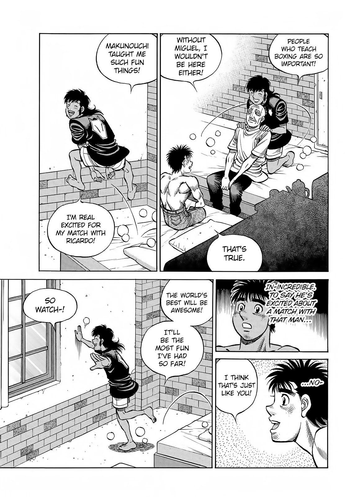 Hajime no Ippo, Chapter 1387 What
