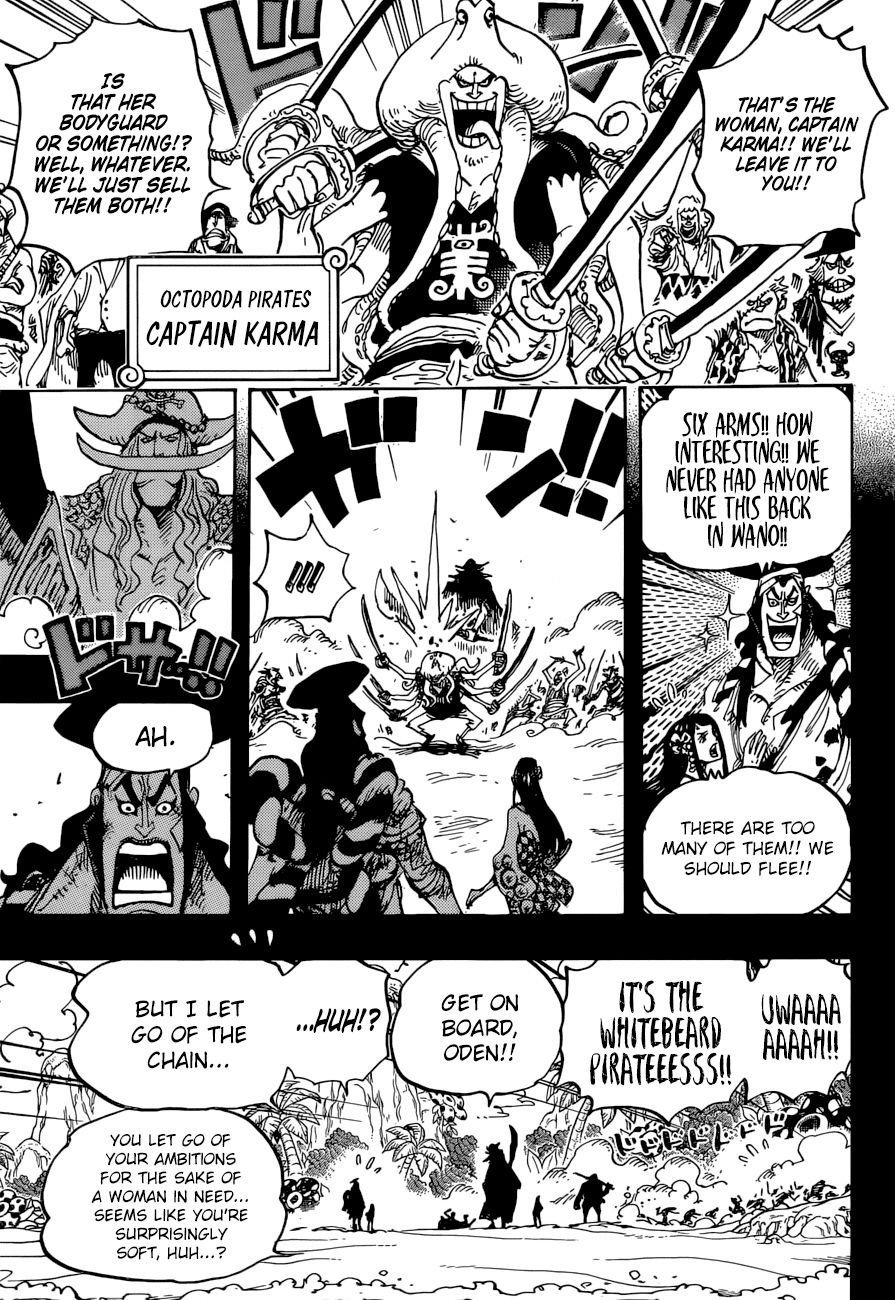 One Piece, Chapter 964 - Oden