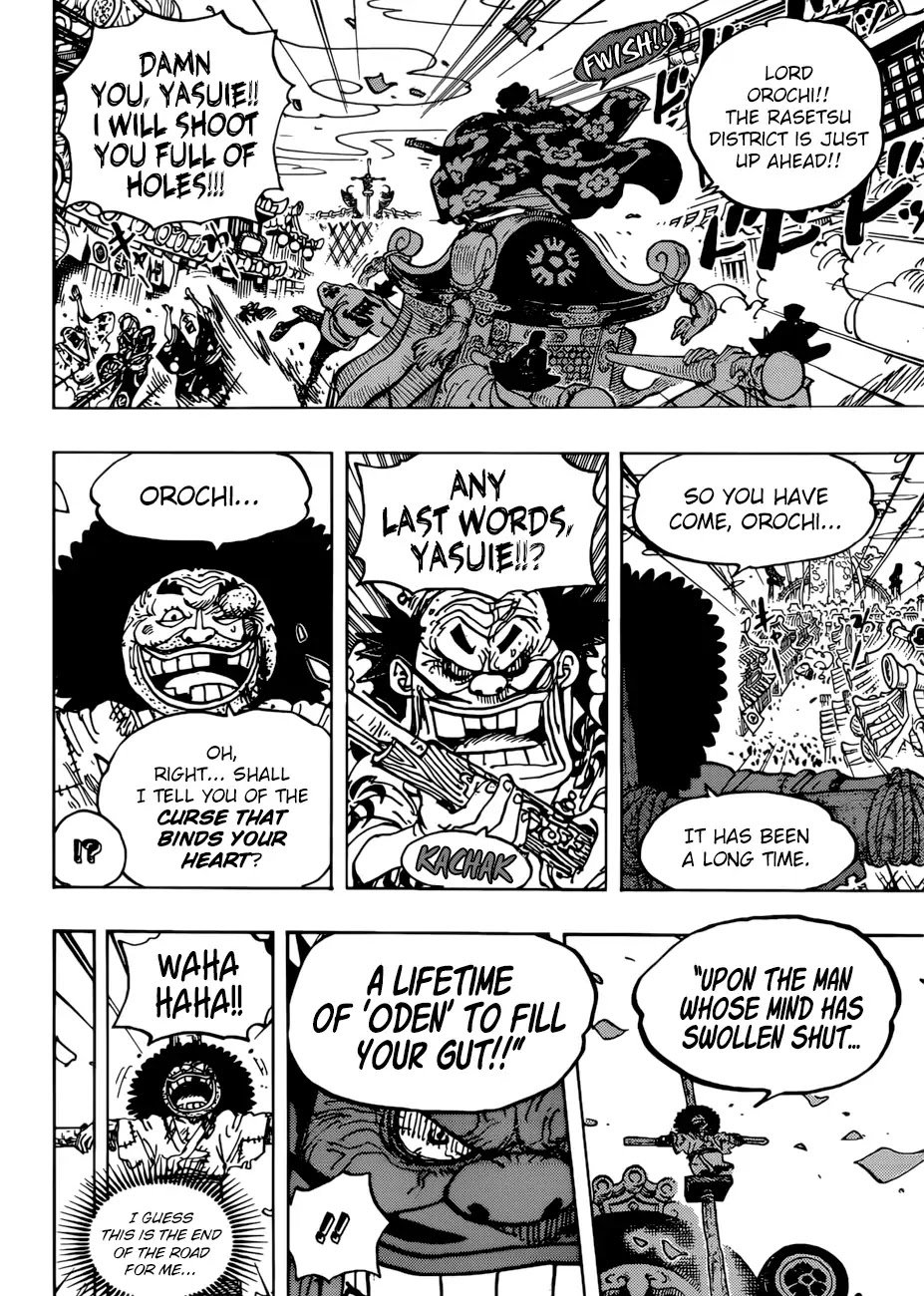 One Piece, Chapter 942 - The Daimyo Of Hakumai, Shimotsuki Yasuie image 12