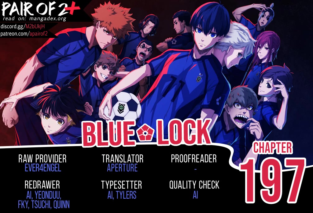 Blue Lock, Chapter 197 “Protagonist” image 01