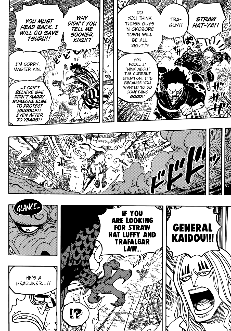 One Piece, Chapter 922 - Beasts Pirates Governor-General Kaido image 10