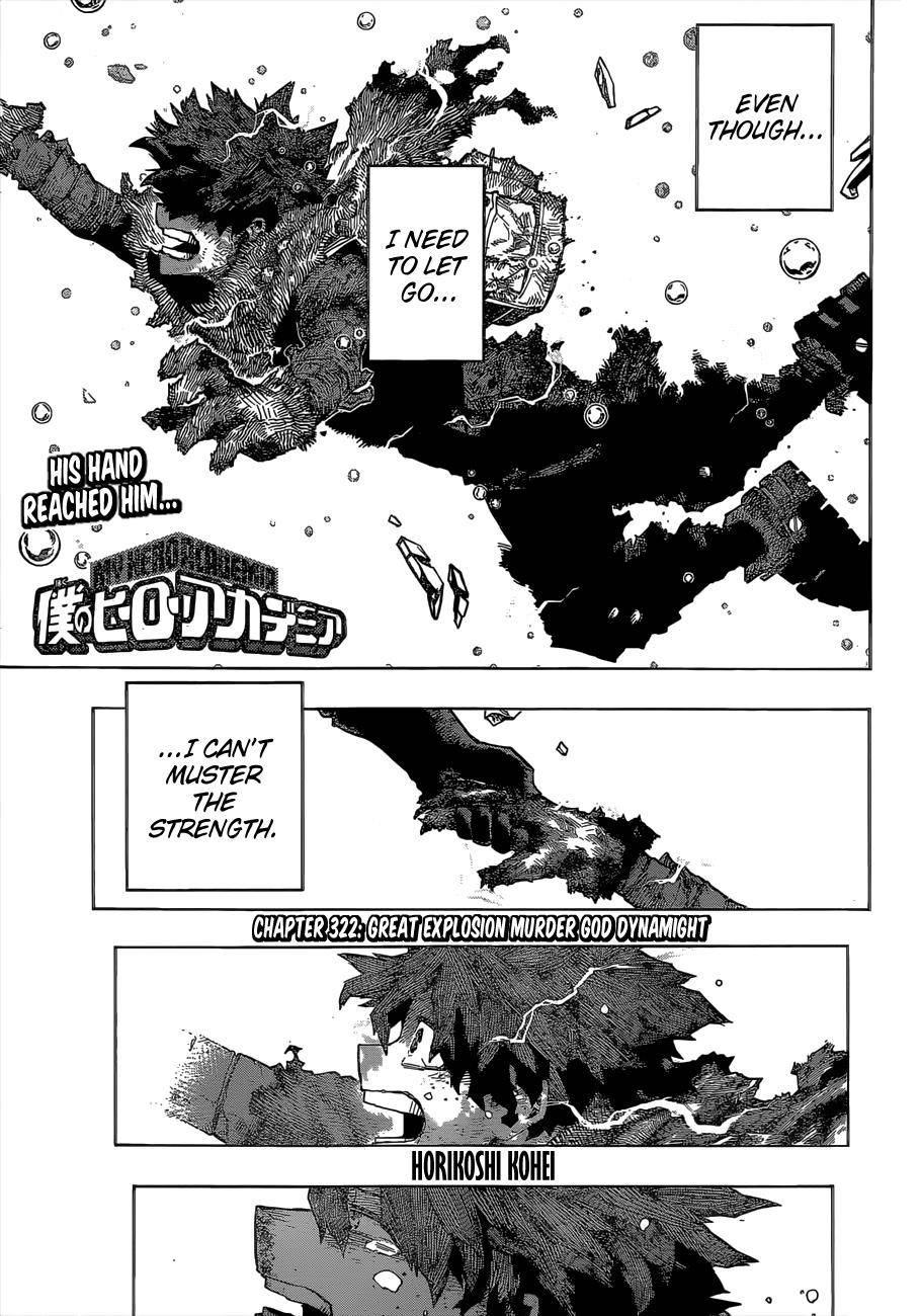 My Hero Academia, Chapter 322 image 01