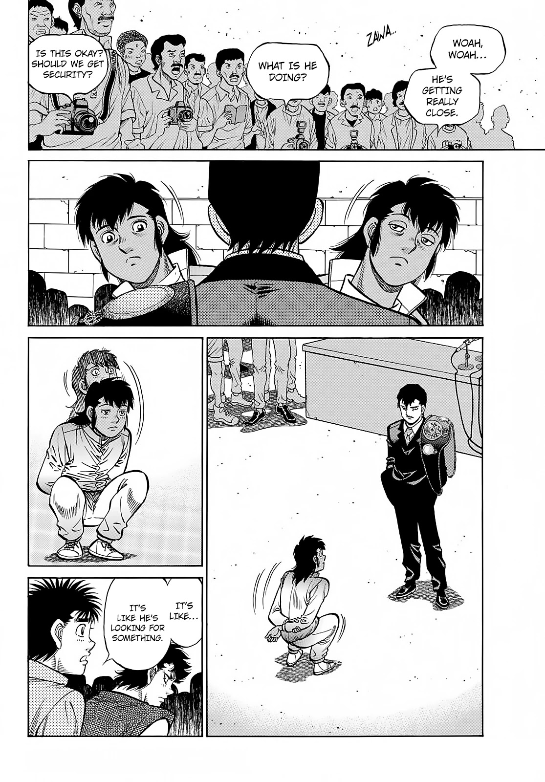 Hajime no Ippo, Chapter 1389 An Abrupt Proposal image 03