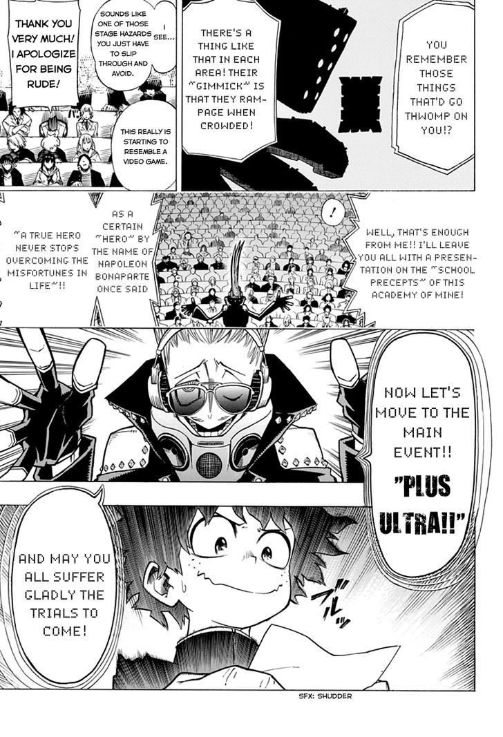 My Hero Academia, Chapter 3 - Entrance Exam image 11