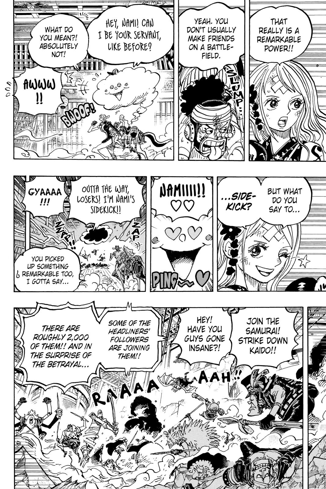 One Piece, Chapter 1018 image 04
