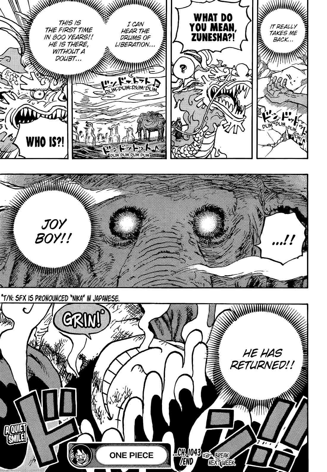 One Piece, Chapter 1043 image 16