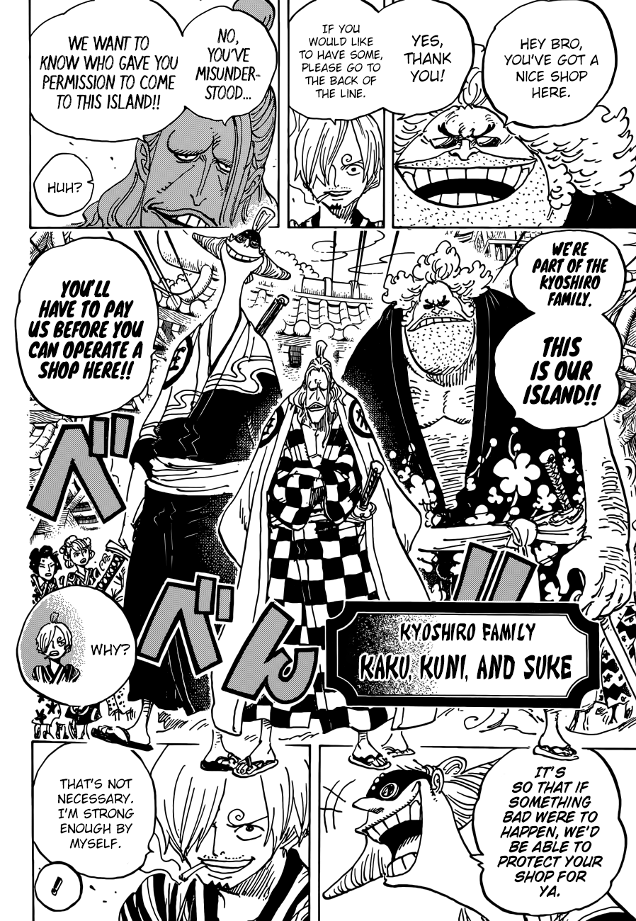 One Piece, Chapter 927 - The Courtesan