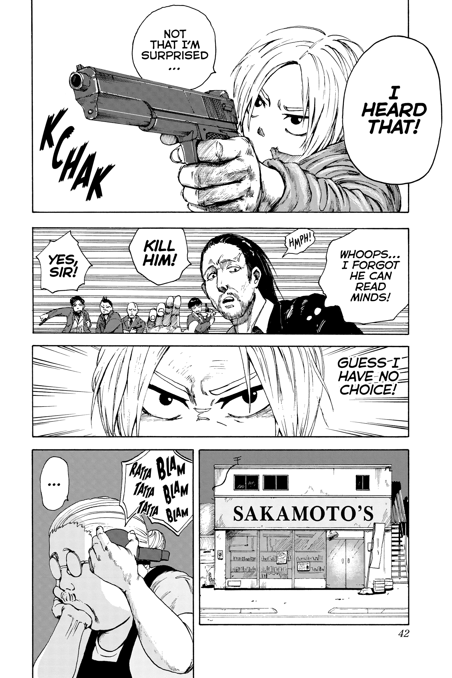 Sakamoto Days, Chapter 1 image 42